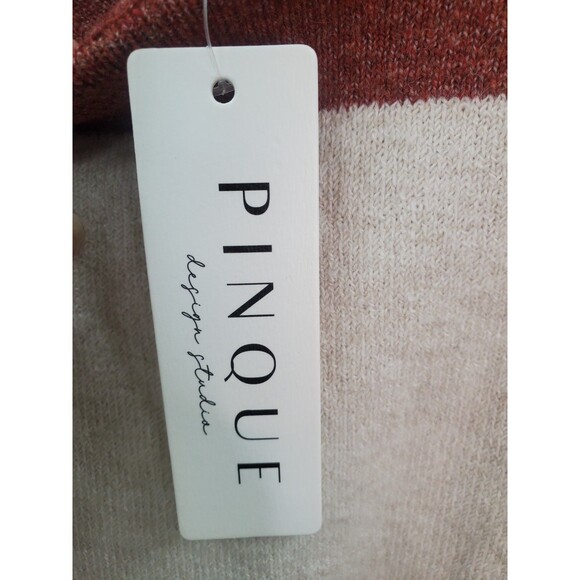 Pinque Multi Colored Rust Stone Sweater Size XL - Picture 4 of 5